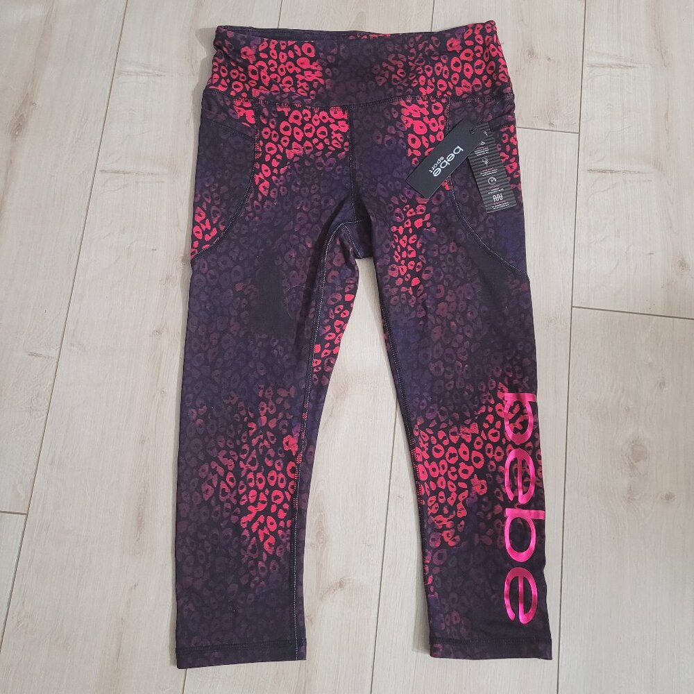 BeBe Workout Pants M ~New with Tags